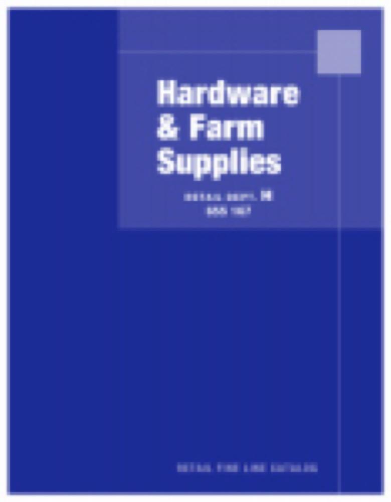 Hardware/Farm Catalog