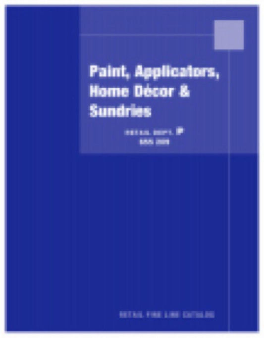 Paint/Sundries Catalog