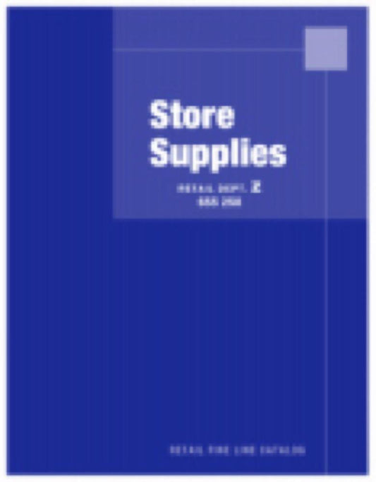 Store Supplies Catalog