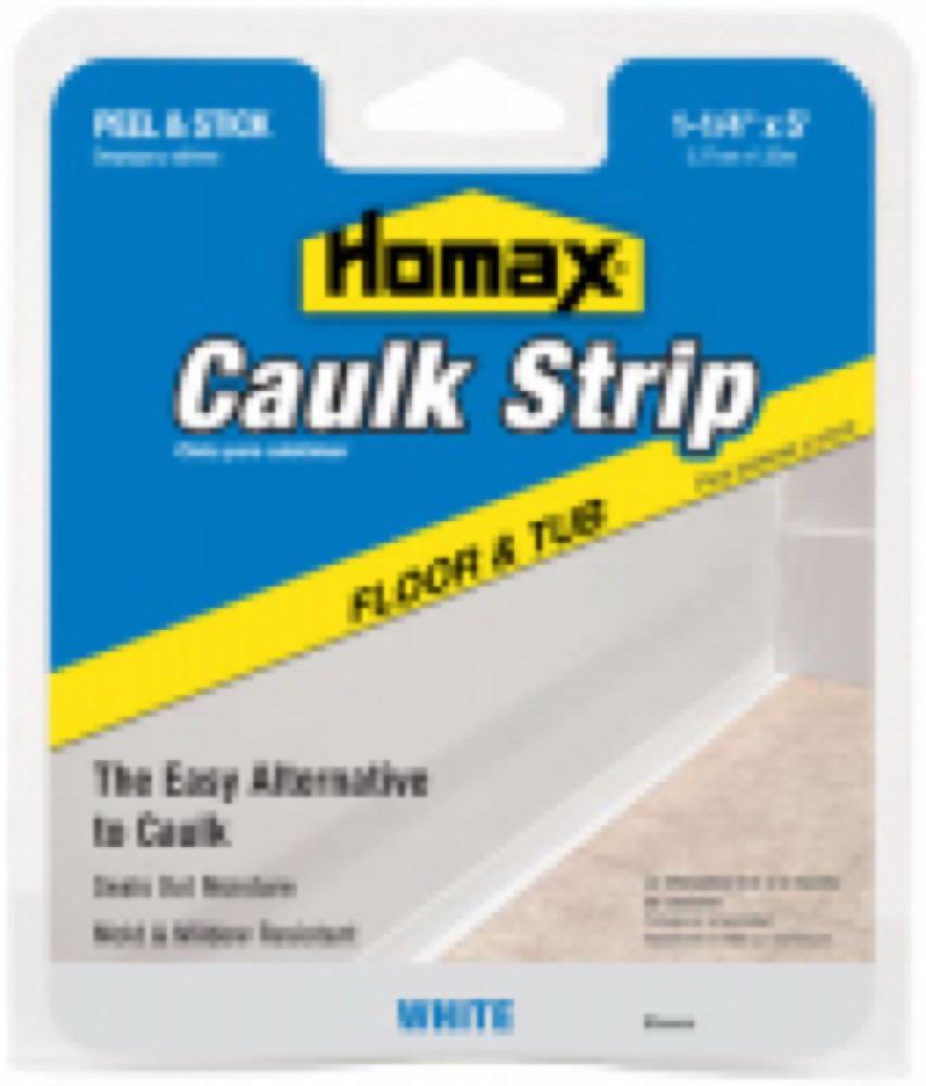 1-1/4"x5'WHT Caulkstrip
