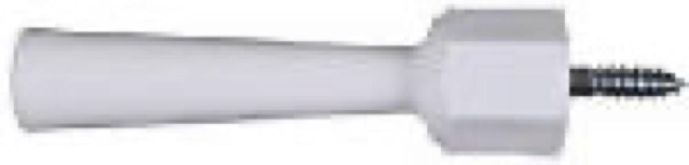 2PK WHT Jamb DR Stop