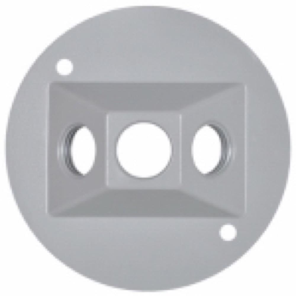 ME GRY WP RND LampCover