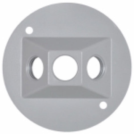 ME GRY WP RND LampCover