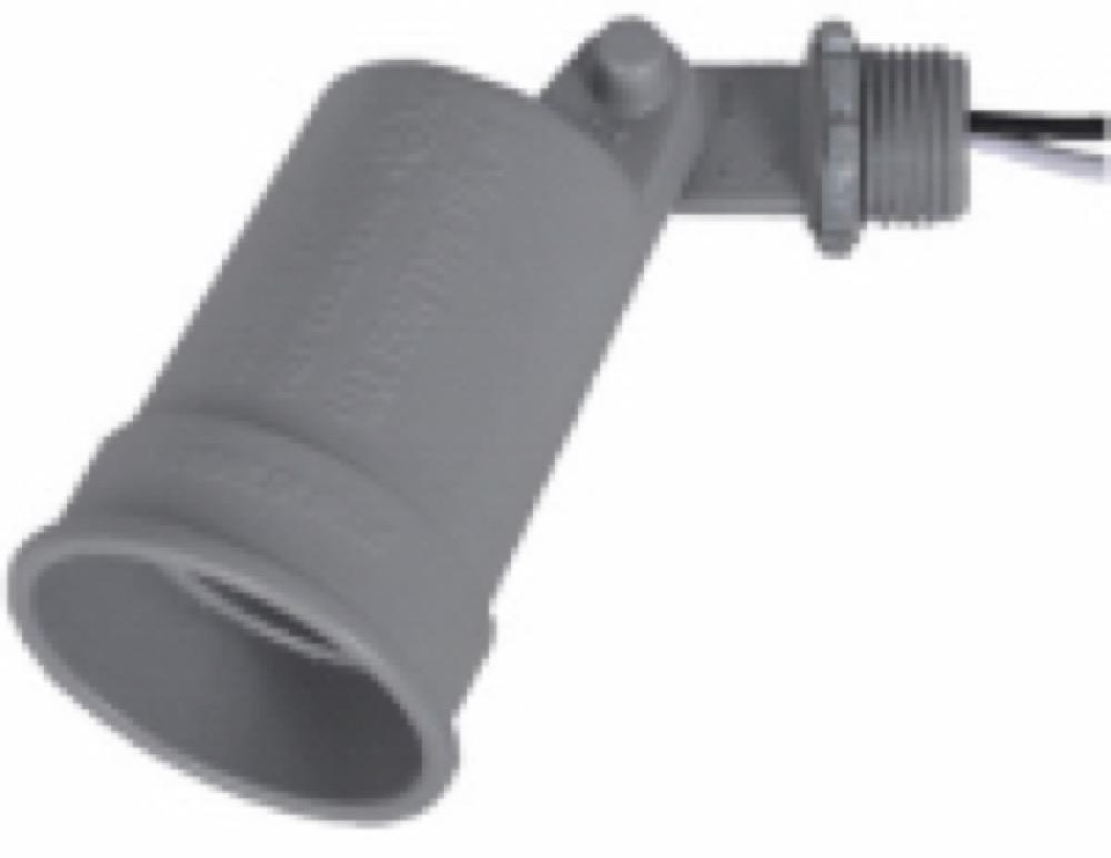 ME GRY WP Porc Lamp