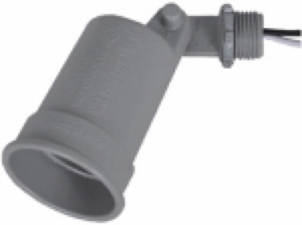 ME GRY WP Porc Lamp