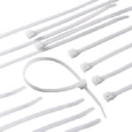8PK 14" WHT Cable Tie
