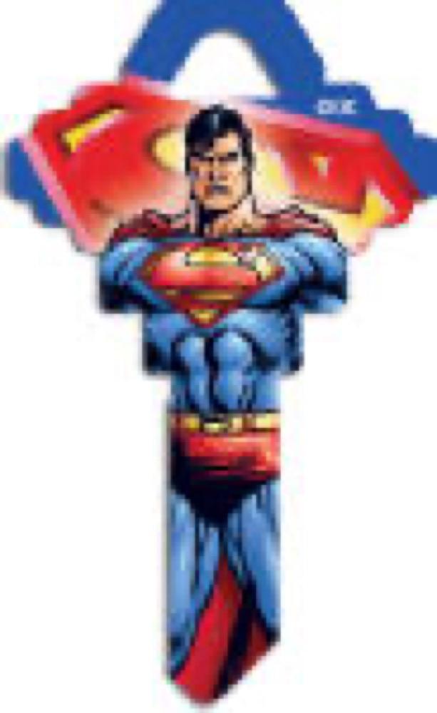 SC1 Superman Keyblank