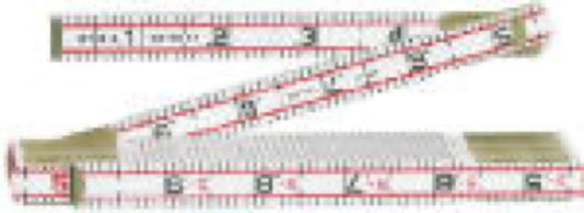 5/8x6' Eng WD Rule