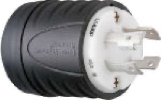 30A 250V BLK Lock Plug