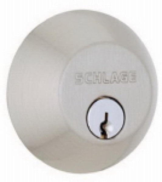 Sat NI DBL Cyl Deadbolt