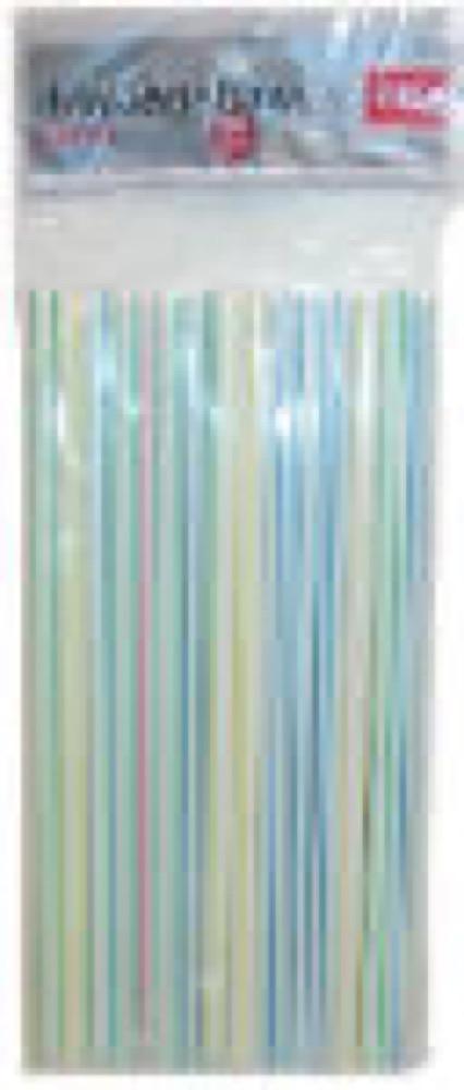 50CT WHT Jumbo Straws
