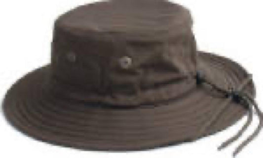 DK BRN Men's Cott Hat
