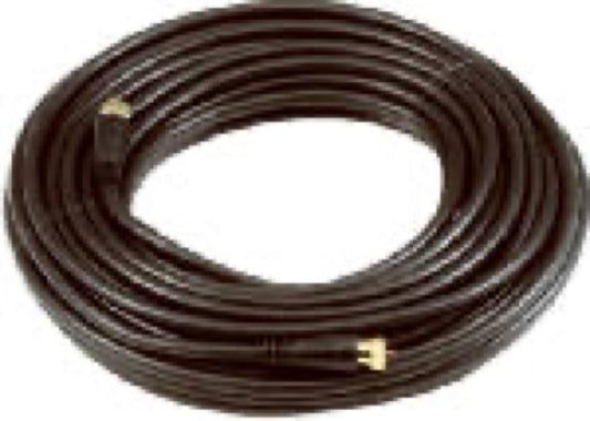 50' RG6 BLK Coax Cable