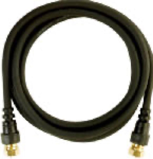 6' BLK RG6 Coax Cable