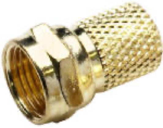 10PK RG6Twist Connector