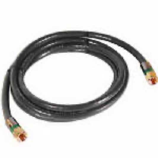 6' GRY Quad Coax Cable