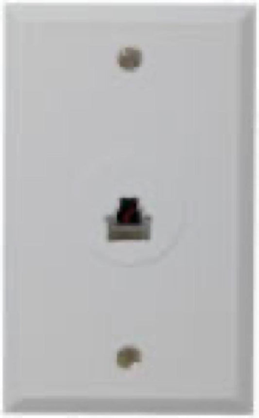 RJ45WHT Flush Wall Jack