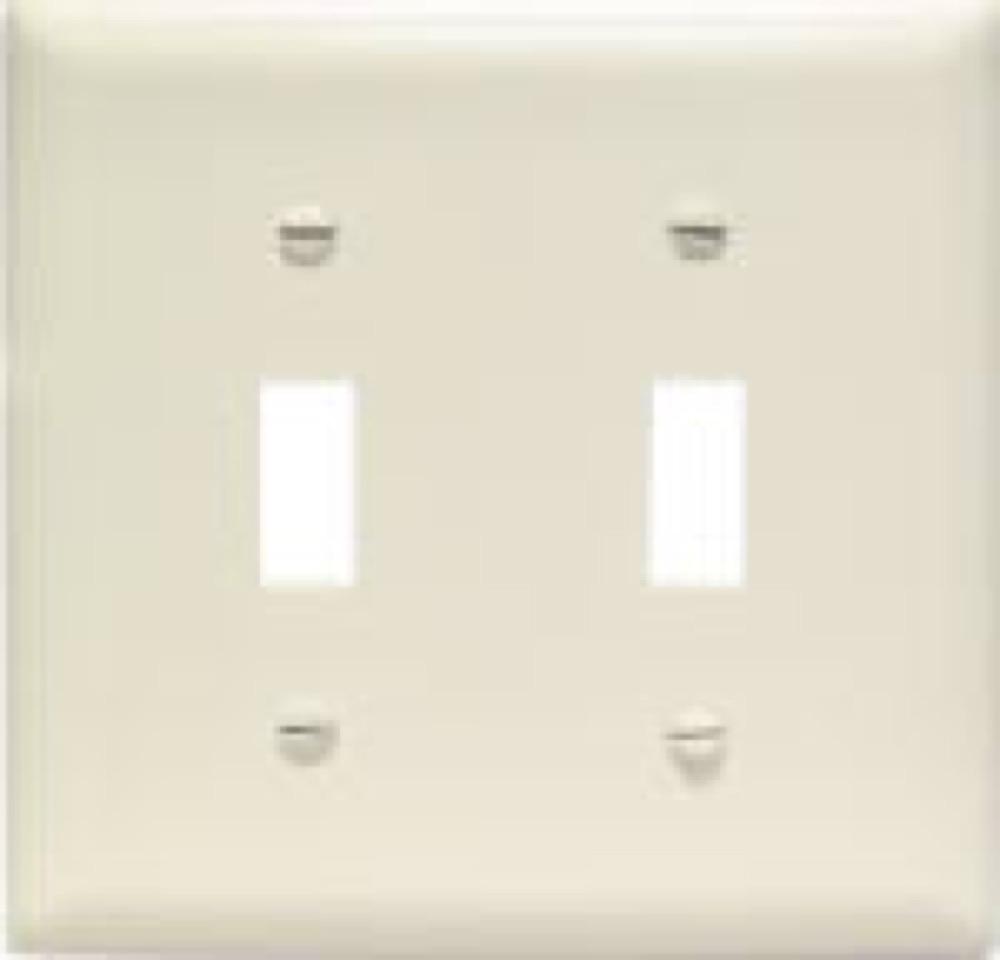 ALM 2G 2TOG Wall Plate