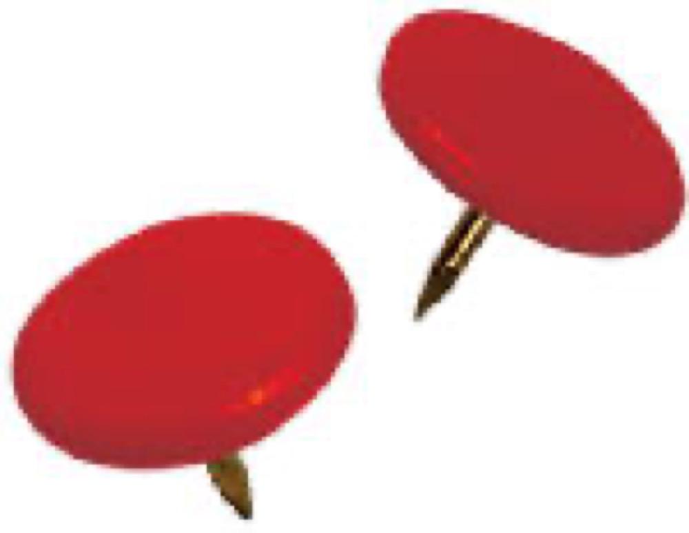 40PK RED Thumb Tack