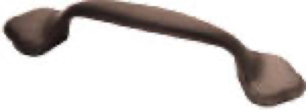 3" BRZ Scroll Edge Pull