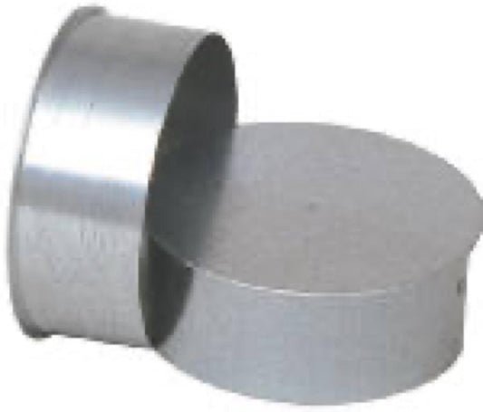 6" Galv Tee Cap/Plug