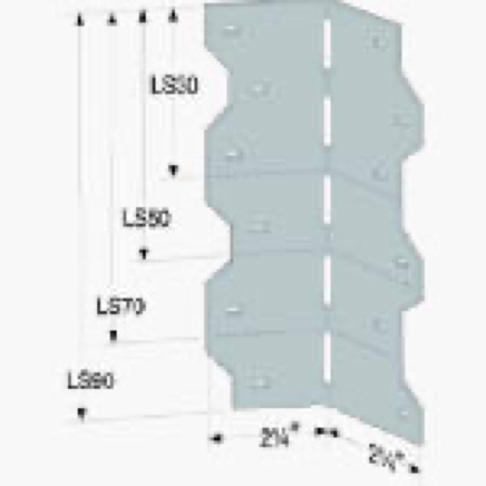 G90 5" ADJ L Angle