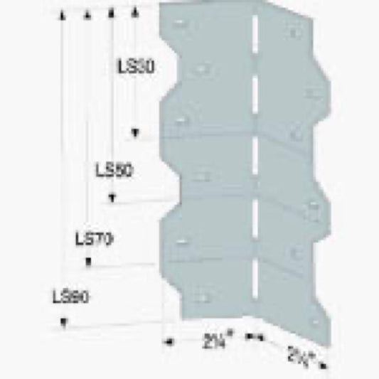 G90 5" ADJ L Angle