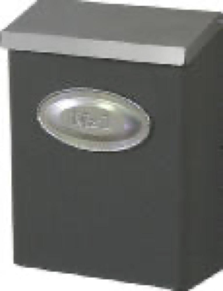MED BRZ Wall Mailbox