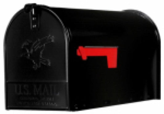 BLK STDT1 Rural Mailbox