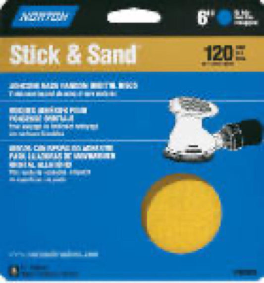 5PK 6" 80G Paper Disc