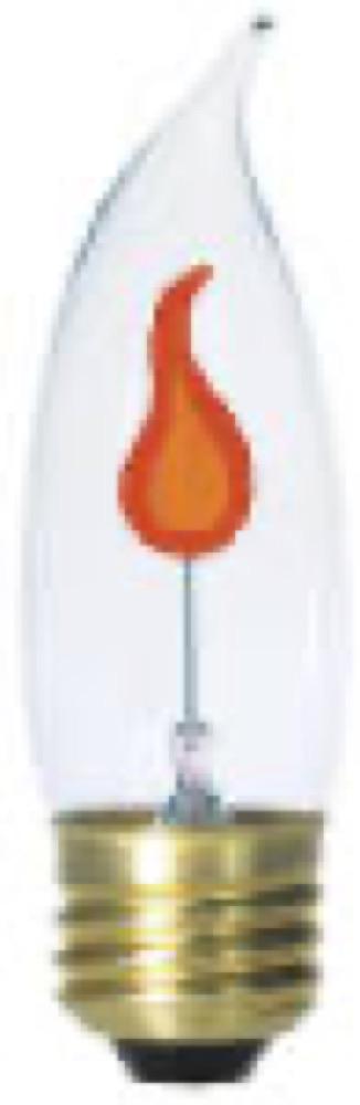 3W CLR Flick Flam Bulb