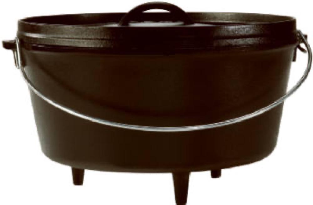 12" 8QT CI Dutch Oven
