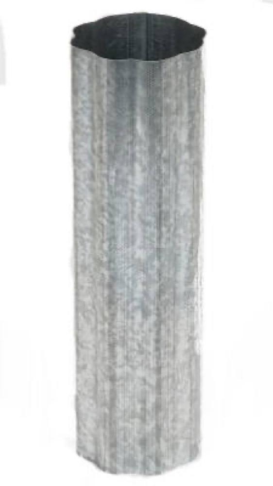 3x10 RND Galv Downspout