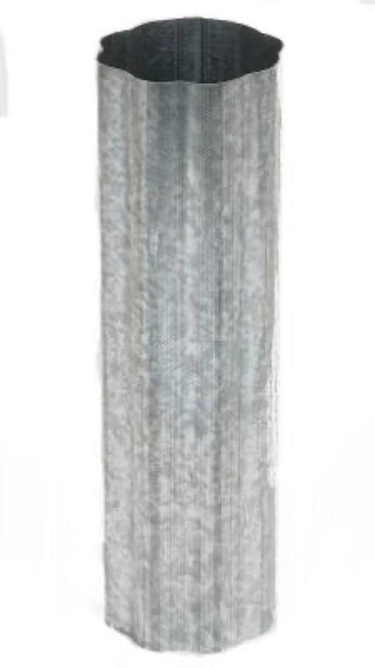 3x10 RND Galv Downspout