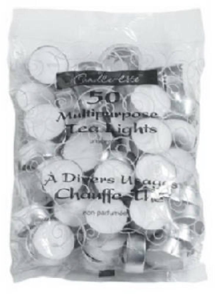 50PK Tea Light Candles