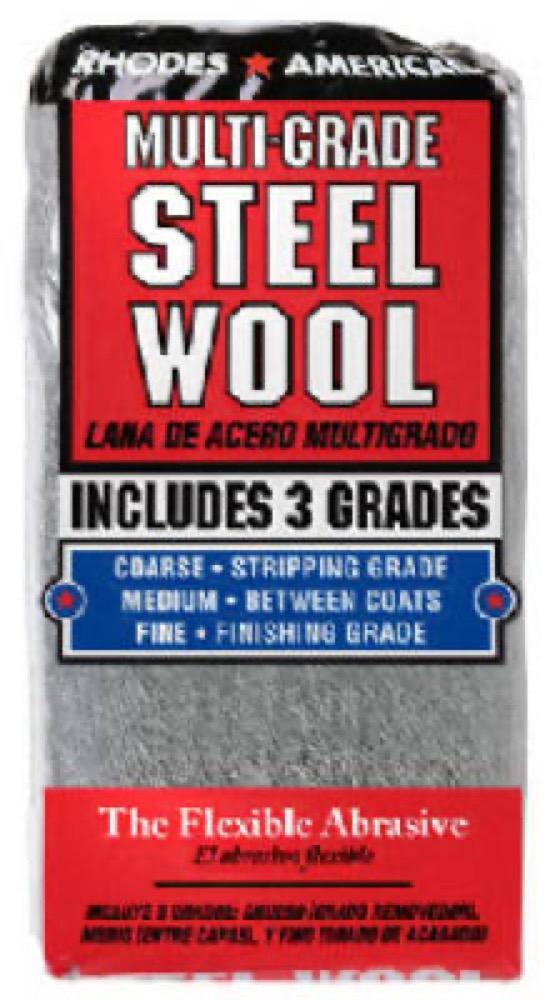 12PK STL Wool Pad ASSTD