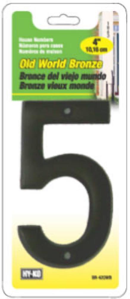 4"BRZ OldWorld Number 5