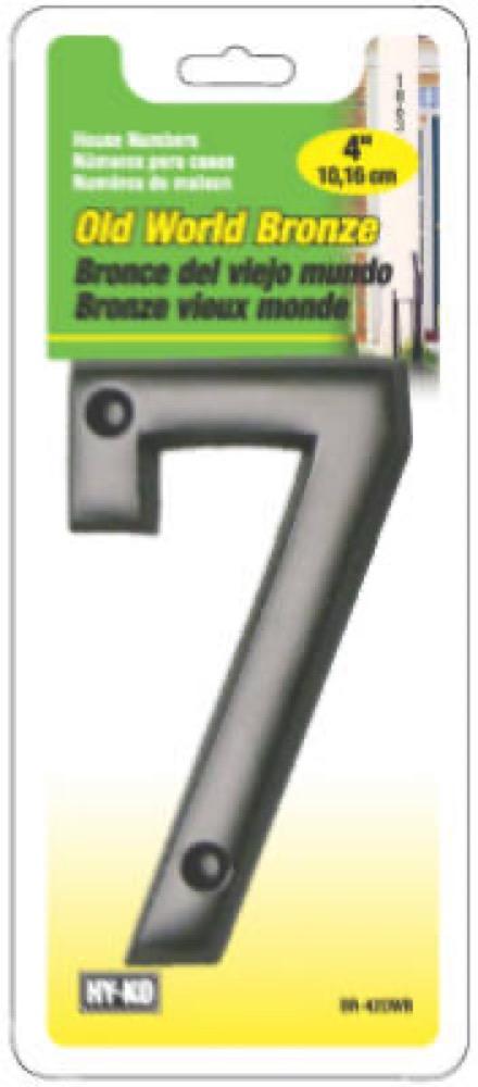 4"BRZ OldWorld Number 7