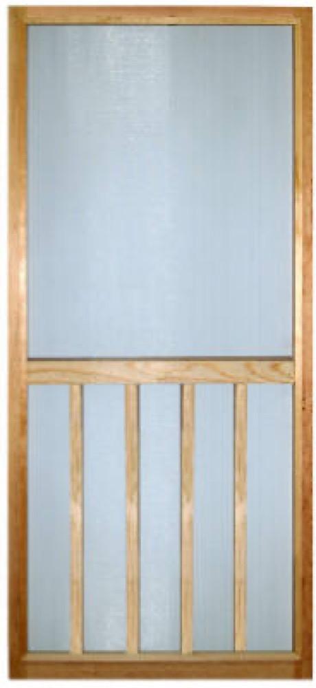 3'x6'8"Vert WD Scr Door