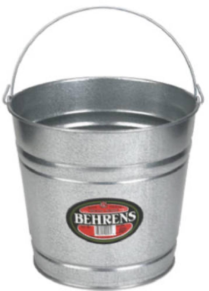 12QT Galv STL WTR Pail