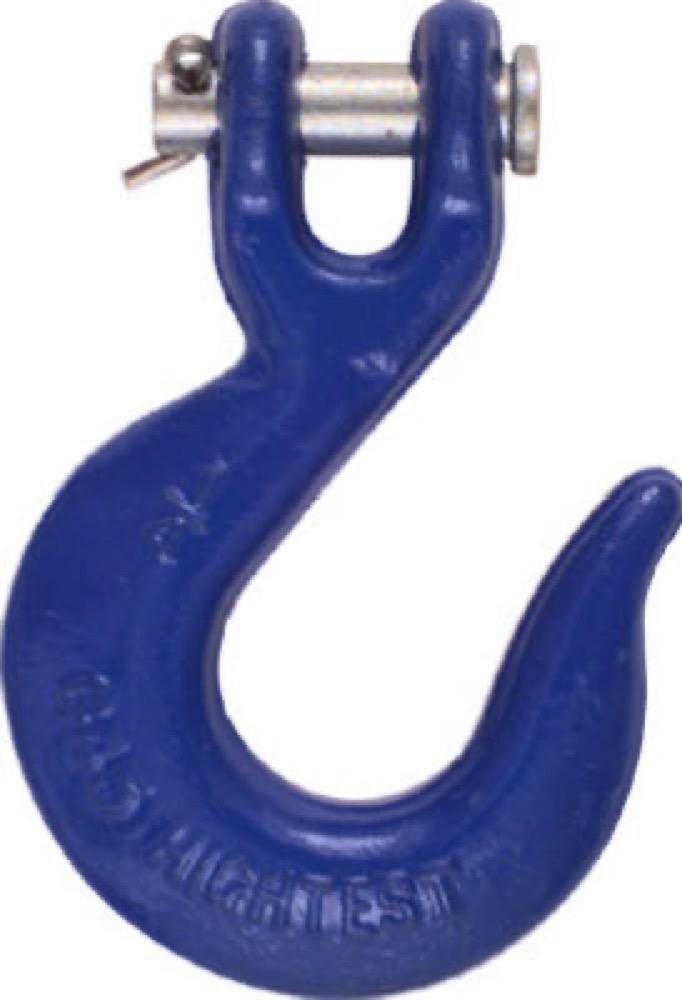 1/4" BLU Clev Slip Hook