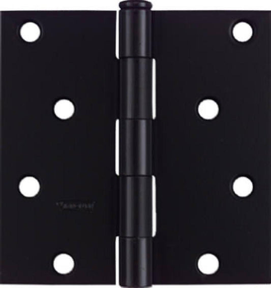4x4BLK SQ Corn DR Hinge