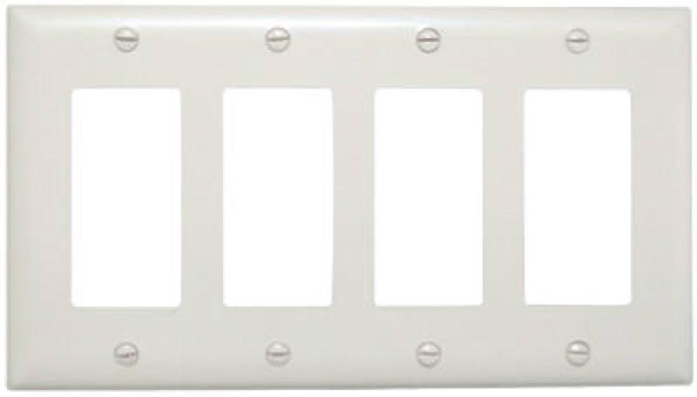 WHT 4G 4Deco Wall Plate