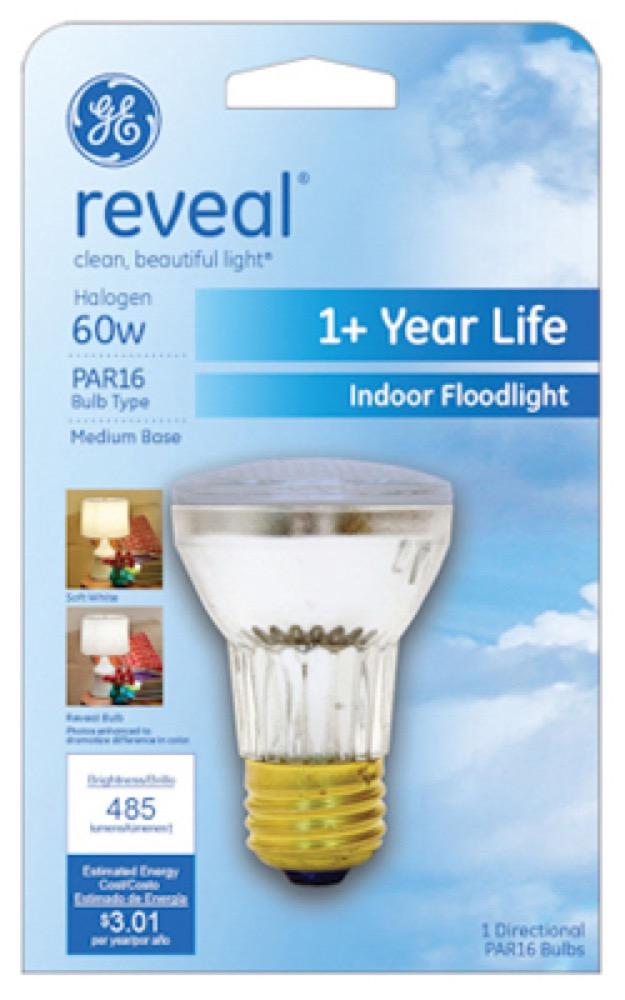 GE 60W Halo FLD Light