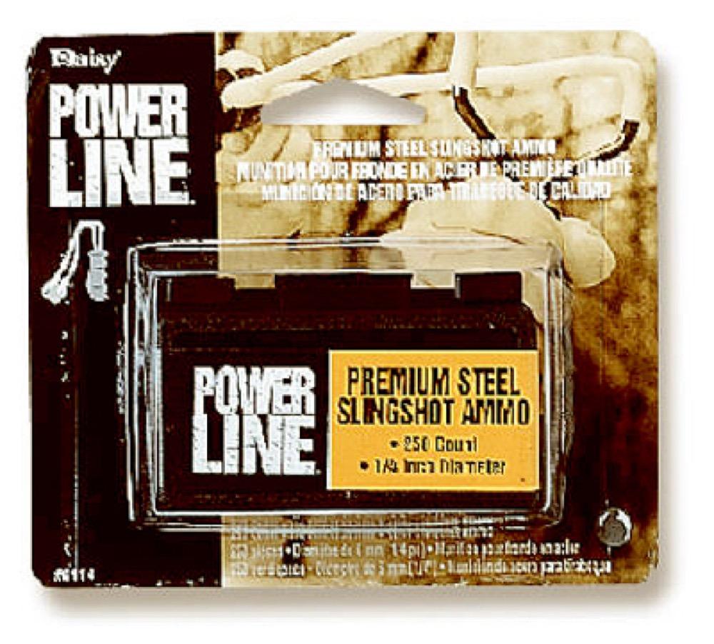 250CT 1/4"Slingsho Ammo