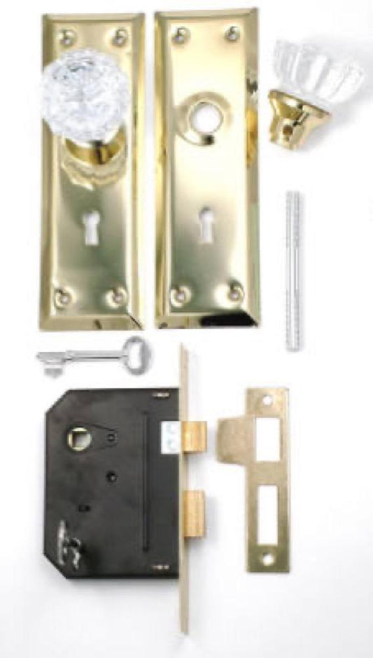 Knob/Mortise Lock Combo