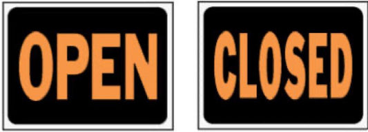 9x12 Open/Close Sign