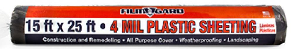 15x25 4M BLK Sheeting