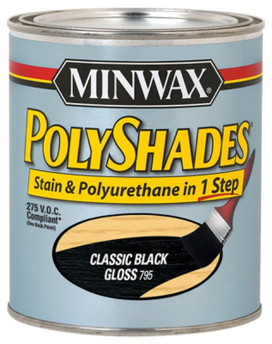 1/2PT BLK GLS Polyshade