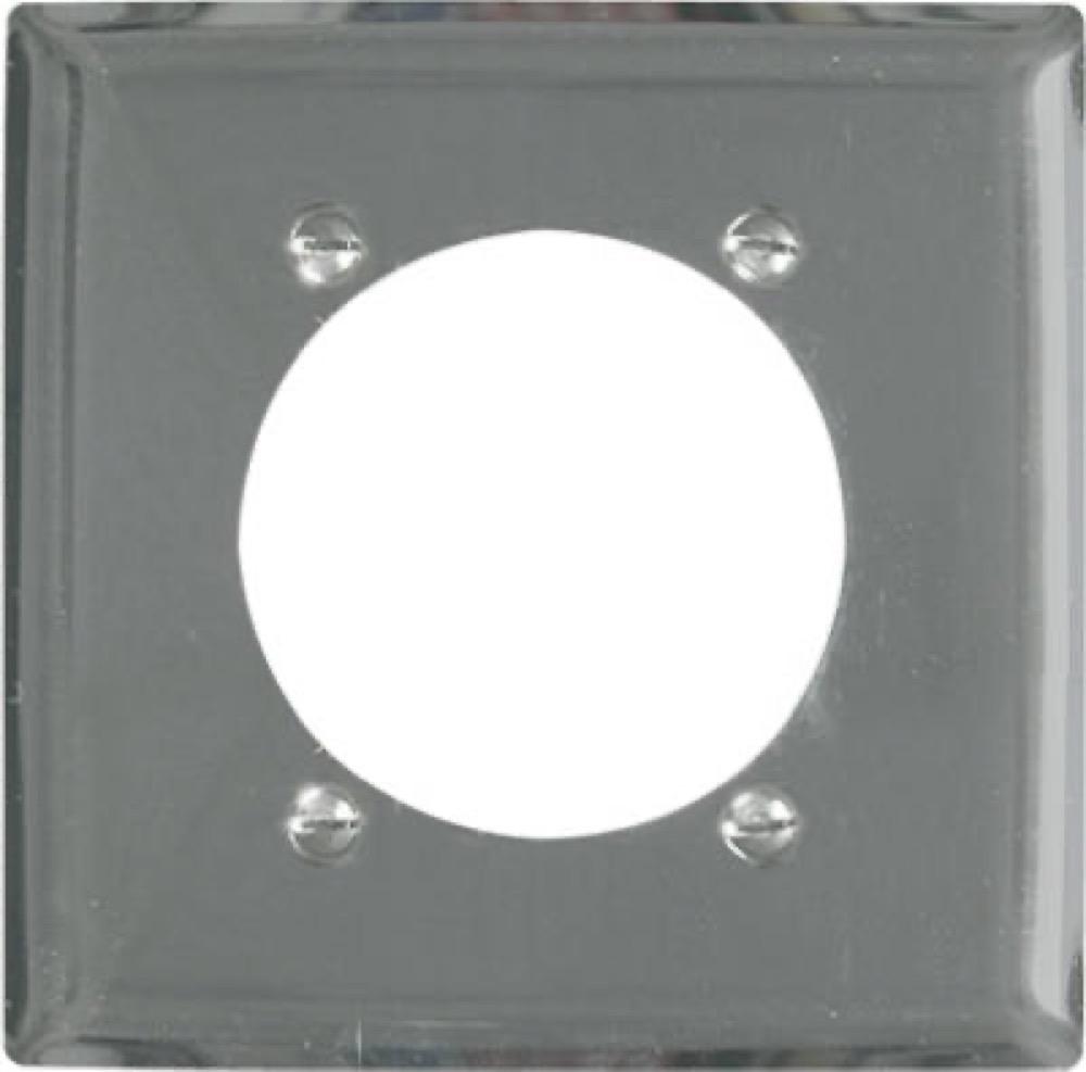 2G 2.49" CHR Wall Plate